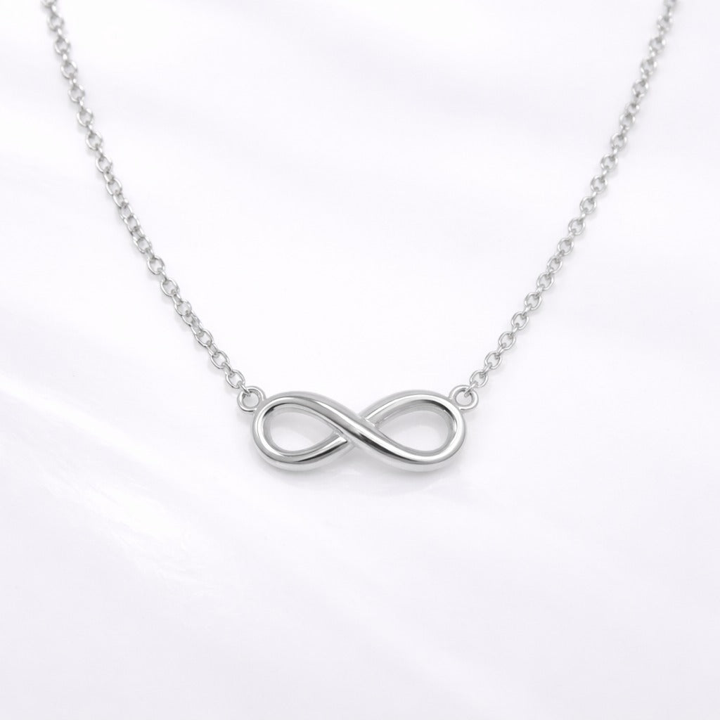 COLLAR INFINITO PLATEADO